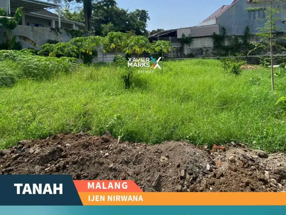 Dijual Tanah Kavling Premium Pusat Kota Ijen Nirwana Malang