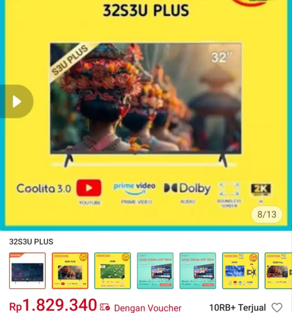 TV CooCaa 32 like New