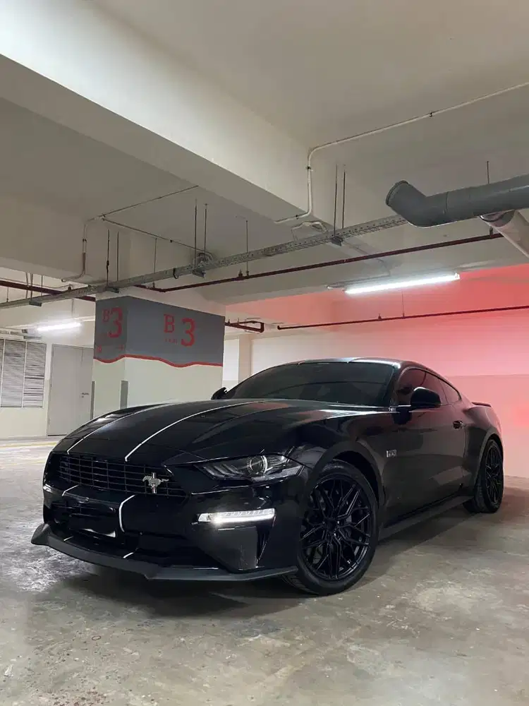 Ford Mustang Ecoboost 2.3 2023 Hitam Black 2022 2024 Mustang Low Odo