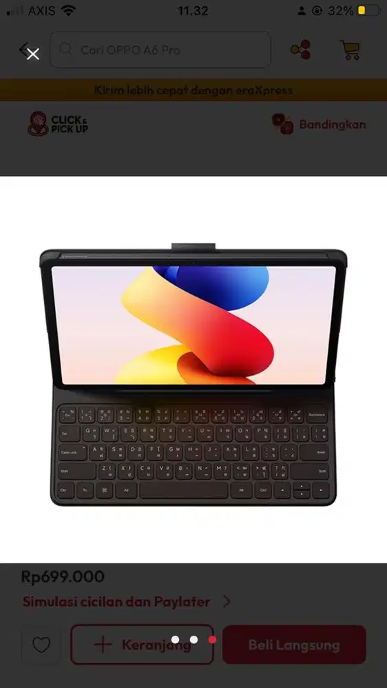 xiaomi pad pro keyboard (US ENG)