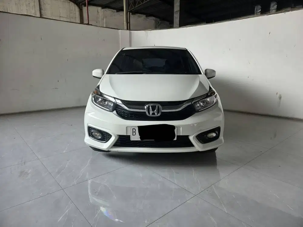 Low km 29rban Honda Brio Satya E AT ( Matic ) 2022 Putih Mulus ganjil