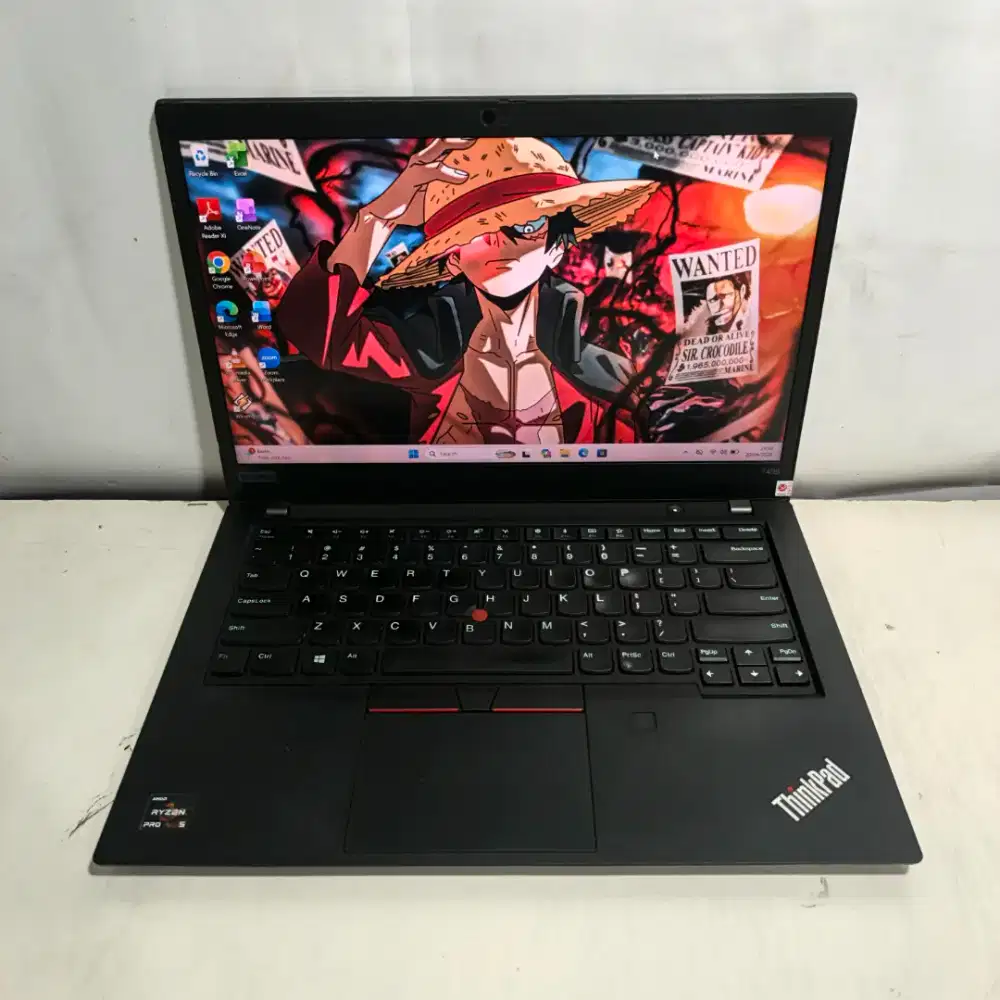 Lenovo thinkpad T495 Touchscreen Ryzen 5 pro 3500U Ram 8g ssd 256gb