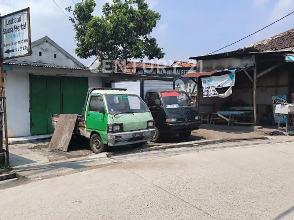 158- DIJUAL GUDANG DI PINGGIR JALAN BANJARAN DEKAT TOL, STRATEGIS