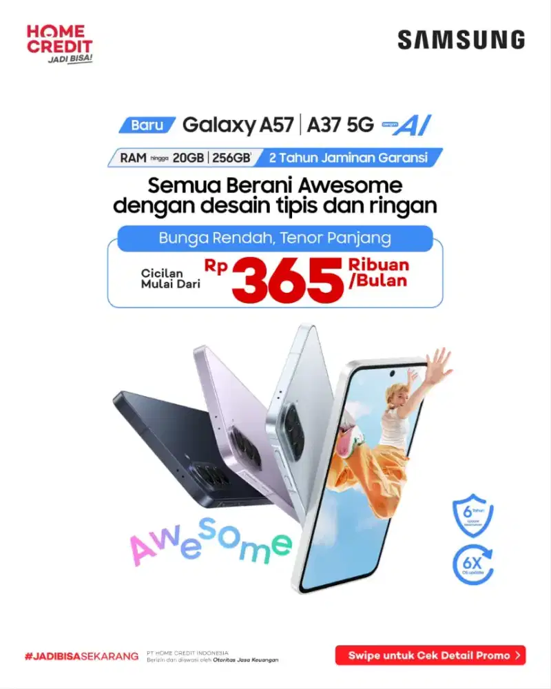 SAMSUNG A37 NEW PRODUCT CICILAN RINGAN