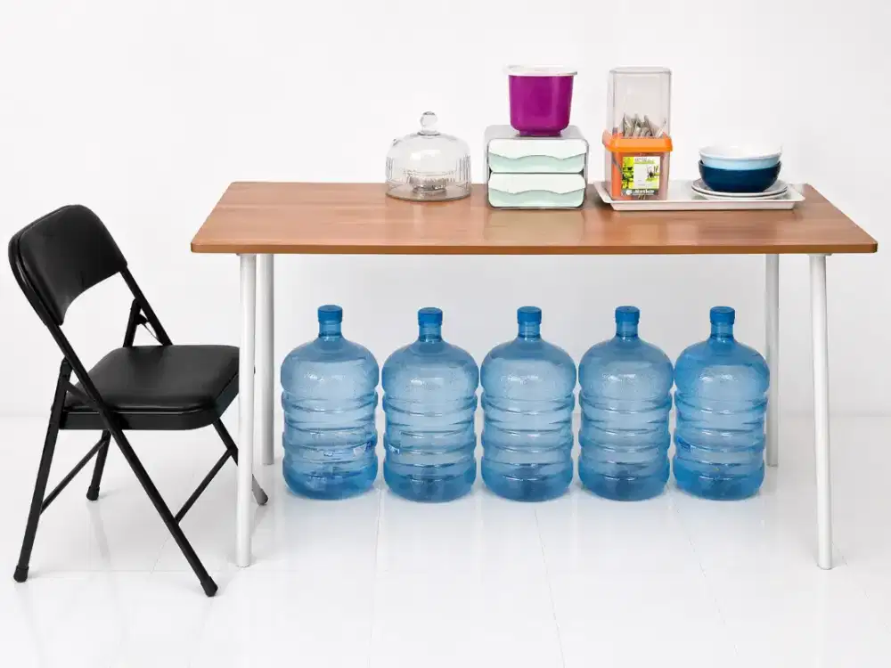 Meja dan kursi lipat merk informa