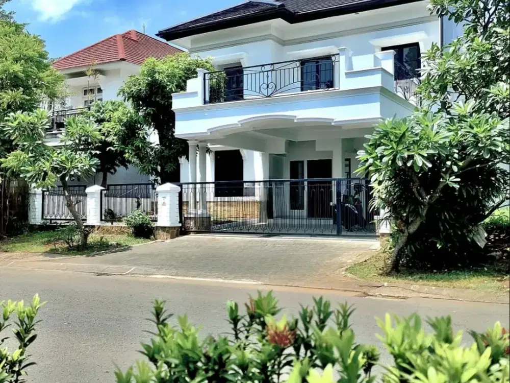 rumah full renovasi di bolevard cibubur, bisa untuk tempat tinggal atau kantor