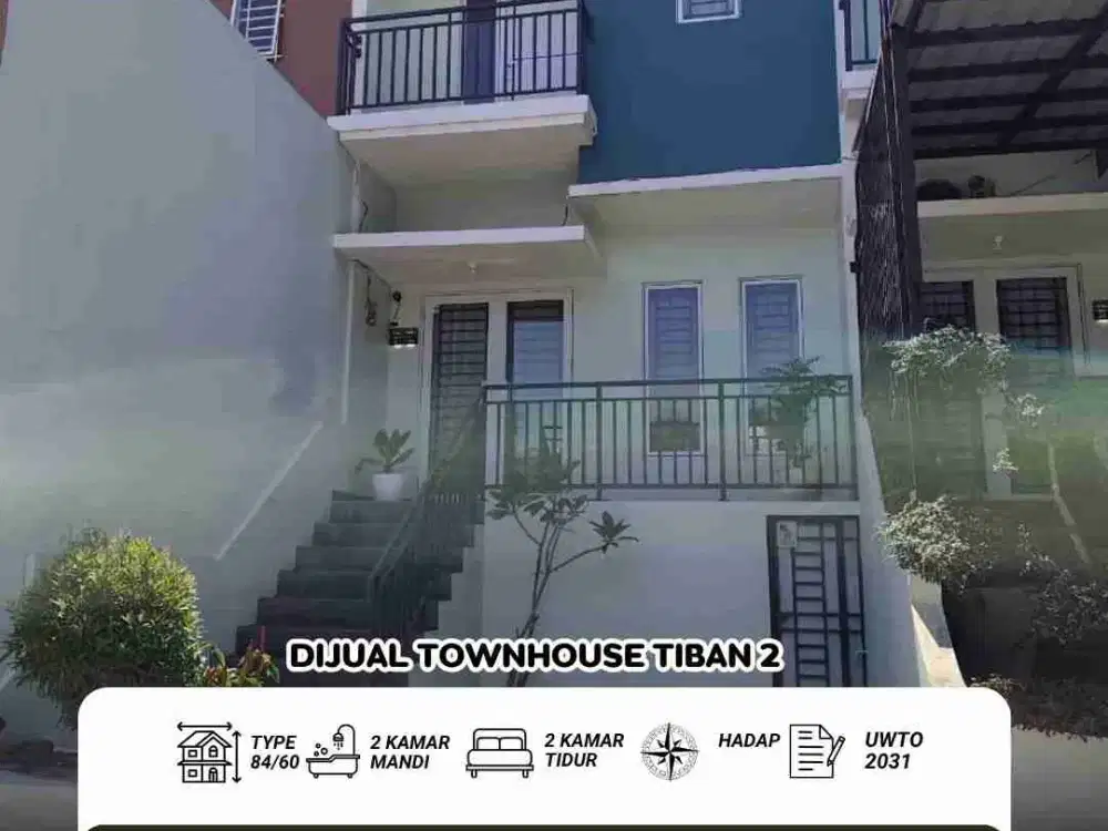 Dijual cepat Town house tiban 2