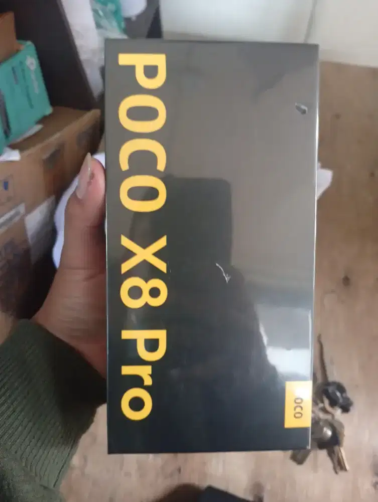 Poco X8 8/512 Fullset baru buka dus