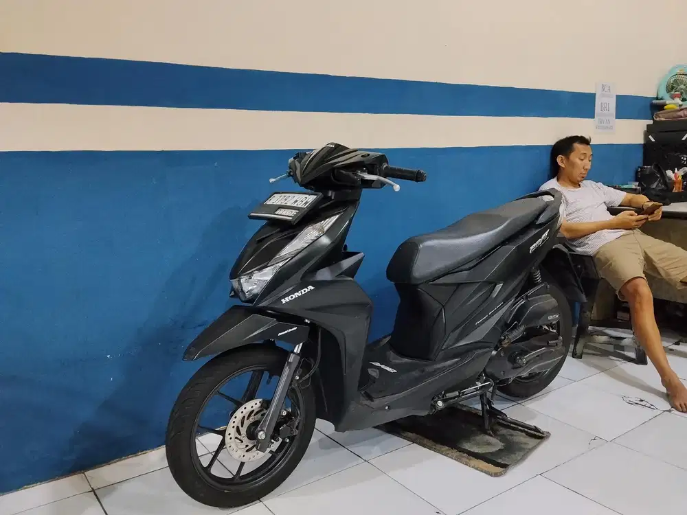 honda beat delux CBS ISS 2023 pajak super panjang