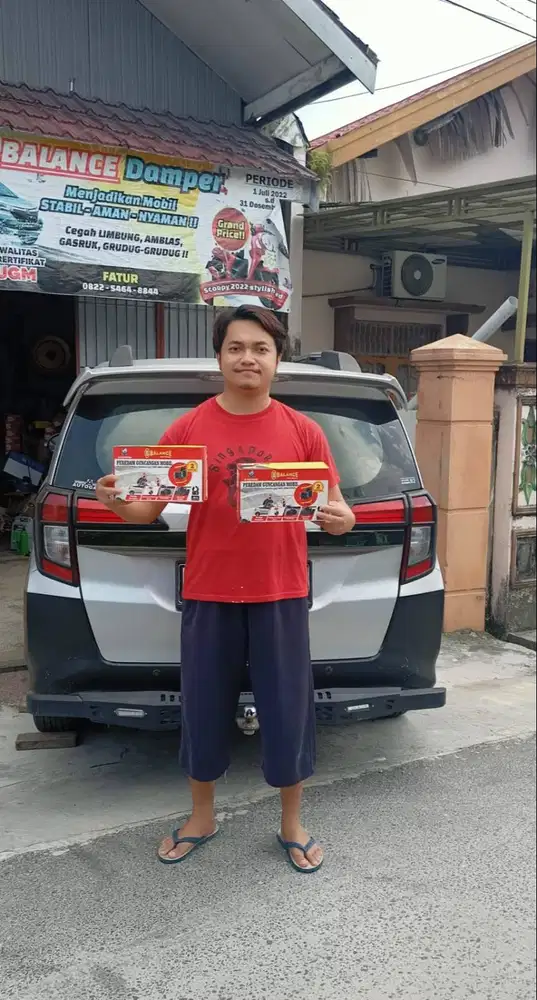 SUSPENSI MOBIL LEBIH EMPUK ANTI GRUDUK pakai BALANCE SPRING BUFFER