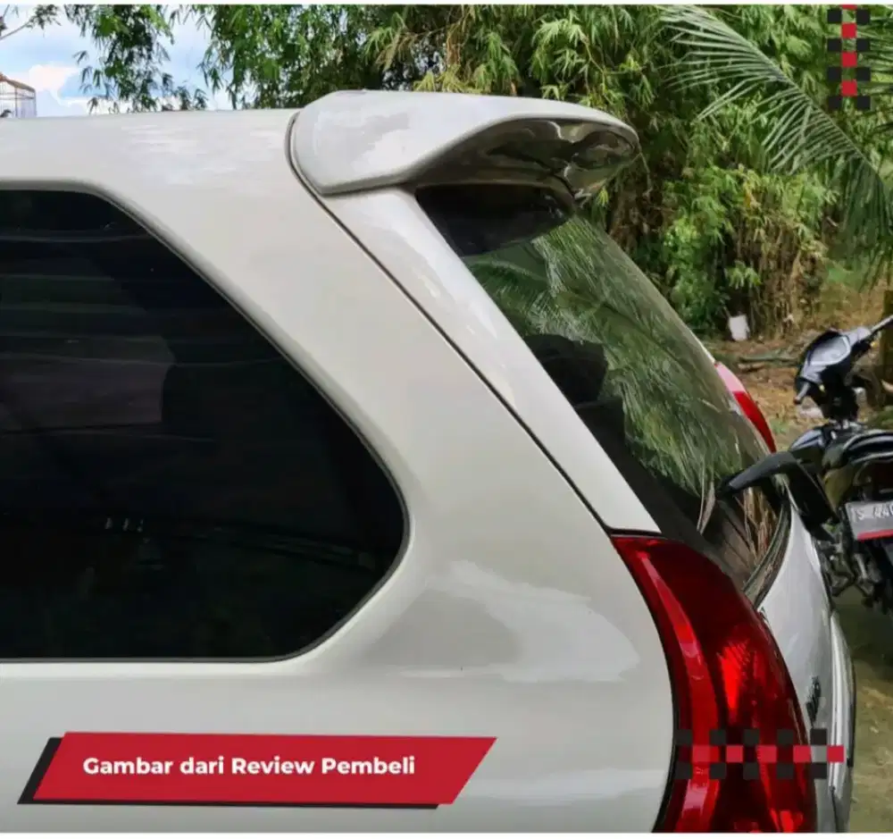 Spoiler with Lamp / Topi Belakang Mobil