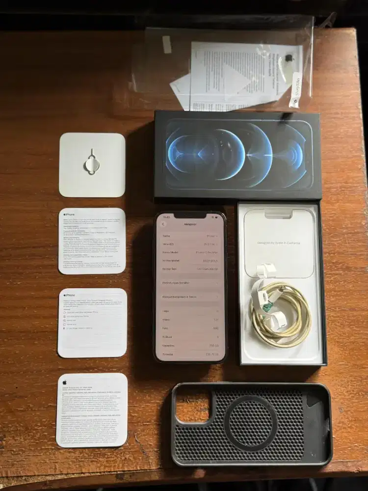 Iphone 12 pro max 256gb resmi ibox pa/a