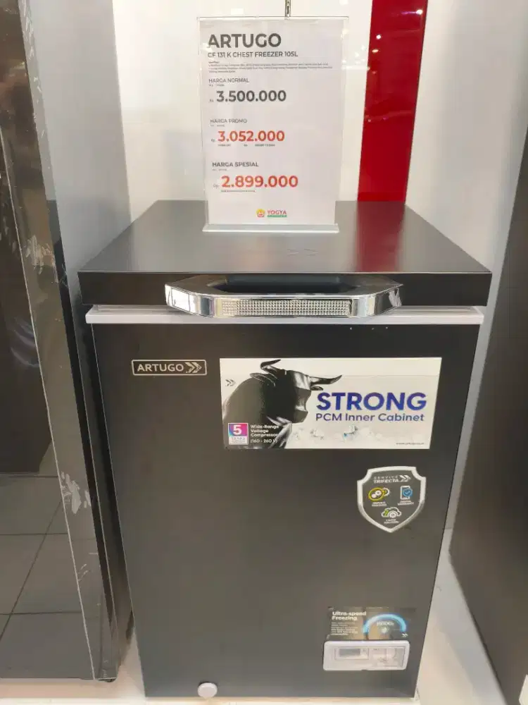 ARTUGO CF 131K CHEST FREEZER 105L