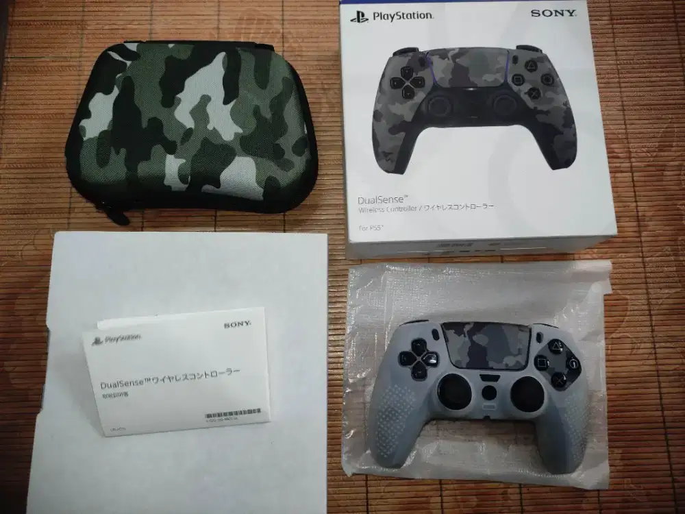 Dualsense PS5, Stick PS5 Camo Army Fullset