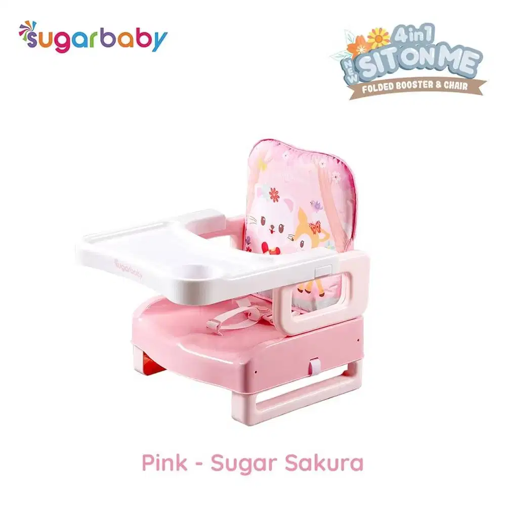 SUGAR baby kursi makan Mpasi high chair untuk bayi 6 bulan BNIB BARU