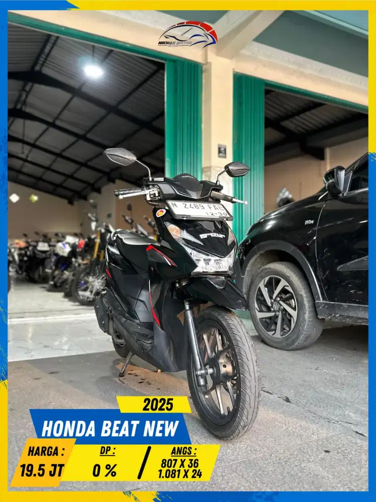 HONDA BEAT NEW 2025 BARANG ISTIMEWA BOSKU HIKMAH MOTOR KEPUH MALANG