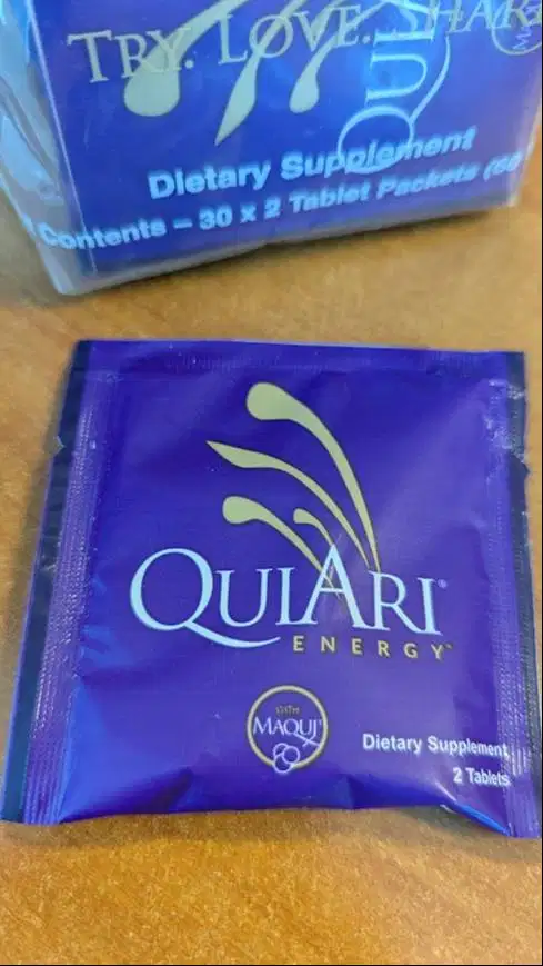 QuiAri Energy Tablet Maqui Berry Suplemen Diet & Energi - Exp Sep 2026