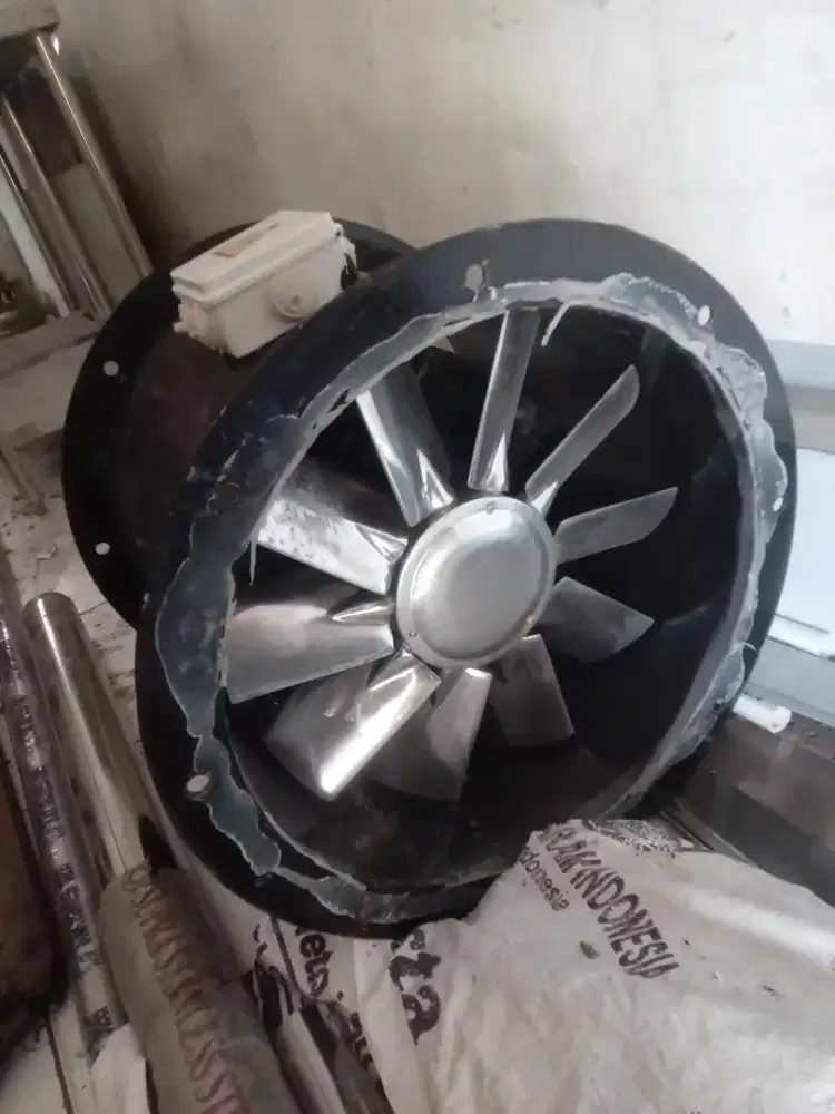 Motor fan axxial 1 phase