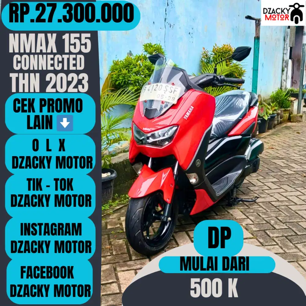 NMAX 155 CONNECTED THN 2023 SECOND LIKE NEW