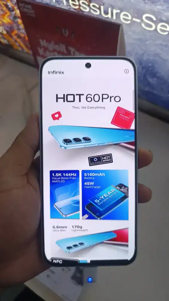 INIFINIX HOT 60 PRO RAM 8/256 (ERAFONE BINTARO PLAZA)