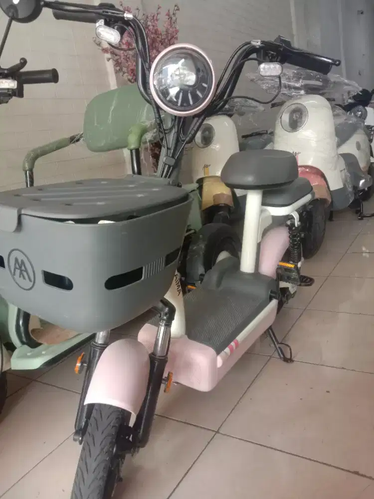 spedalistrik aima mini model.sporty kokoh