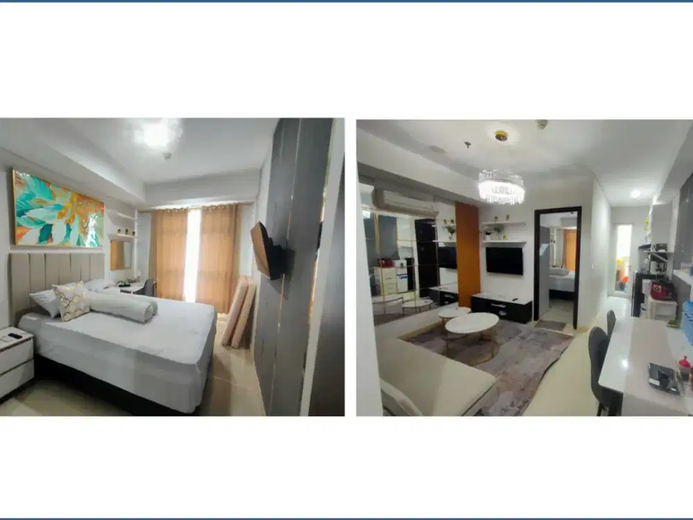 DISEWAKAN APARTEMENT 1 BEDROOM DI BORNEO BAY – HM