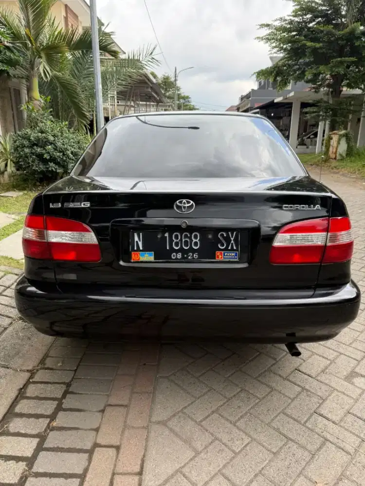Tangan pertama Toyota all new Corolla 1.8 SEG tahun 2001