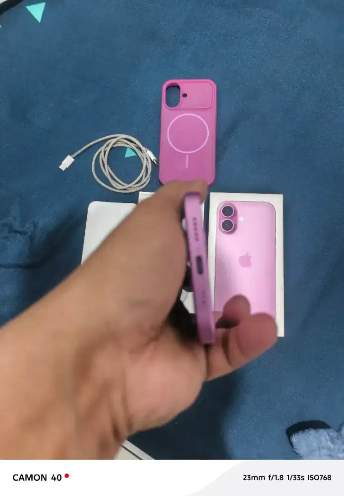 Iphone 16 128gb Pink garansi ibox