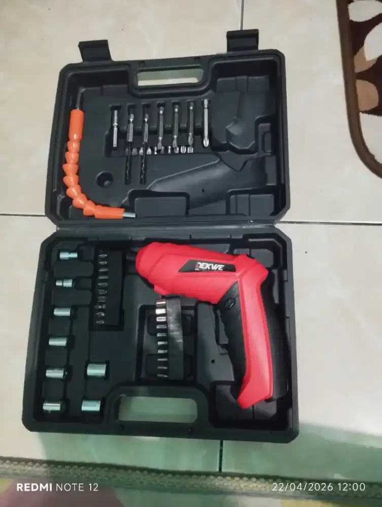Mesin bor cordless Mini 48pcs SET