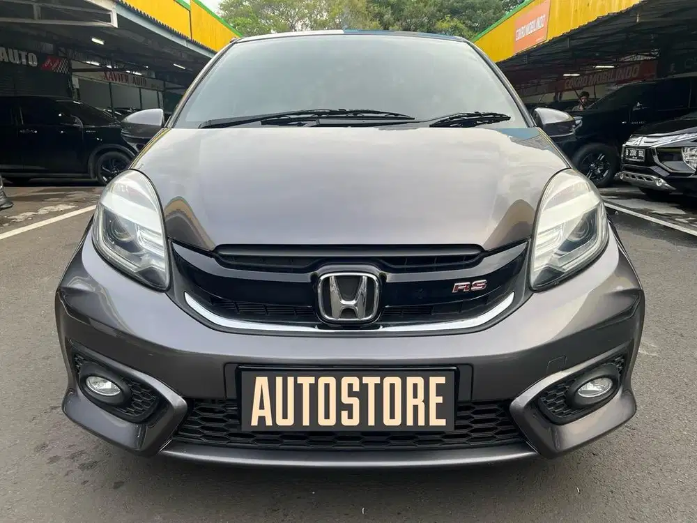 [KM 38RB] Honda Brio RS Manual 2017 Abu-abu Satya S E 2016 2018