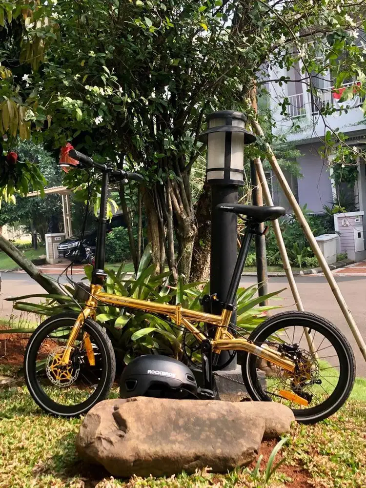 Sepeda lipat Troy Chrome