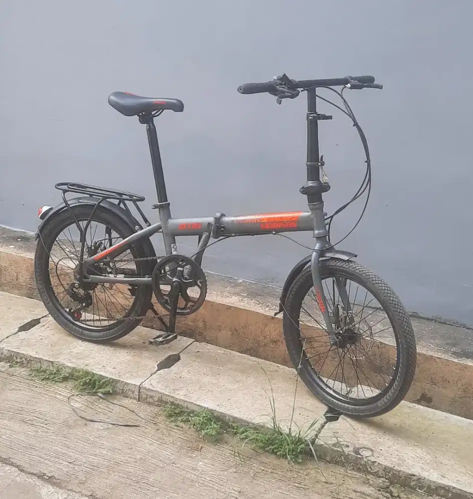 Jual sepeda lipat morison uk 20 speed 6.