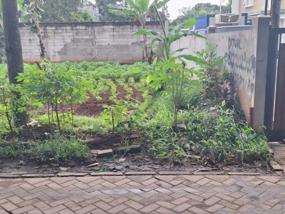 Dijual Murah Tanah Kavling Strategis 1 Menit Stasiun Rawa Buntu, SHM