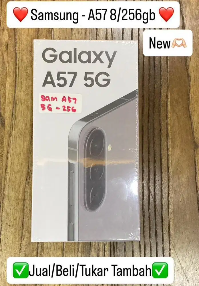 Samsung A57 5G Grey Resmi sein new segel bisa cicilan