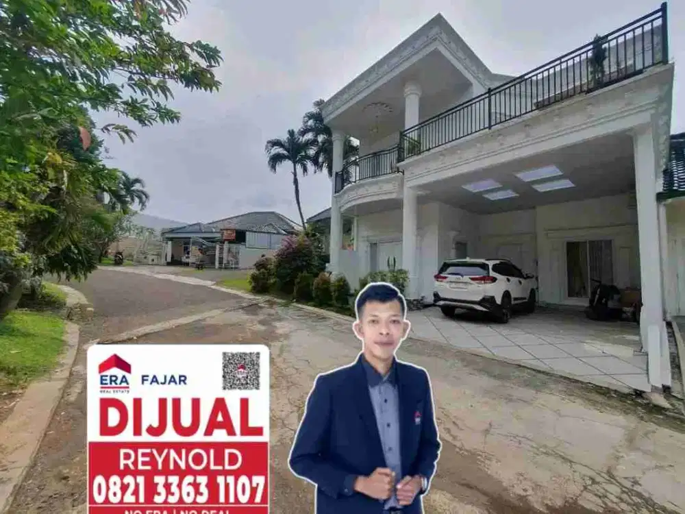 *Rumah Mewah Sentul City ada Kolam Renang view Gunung dan Golf.*