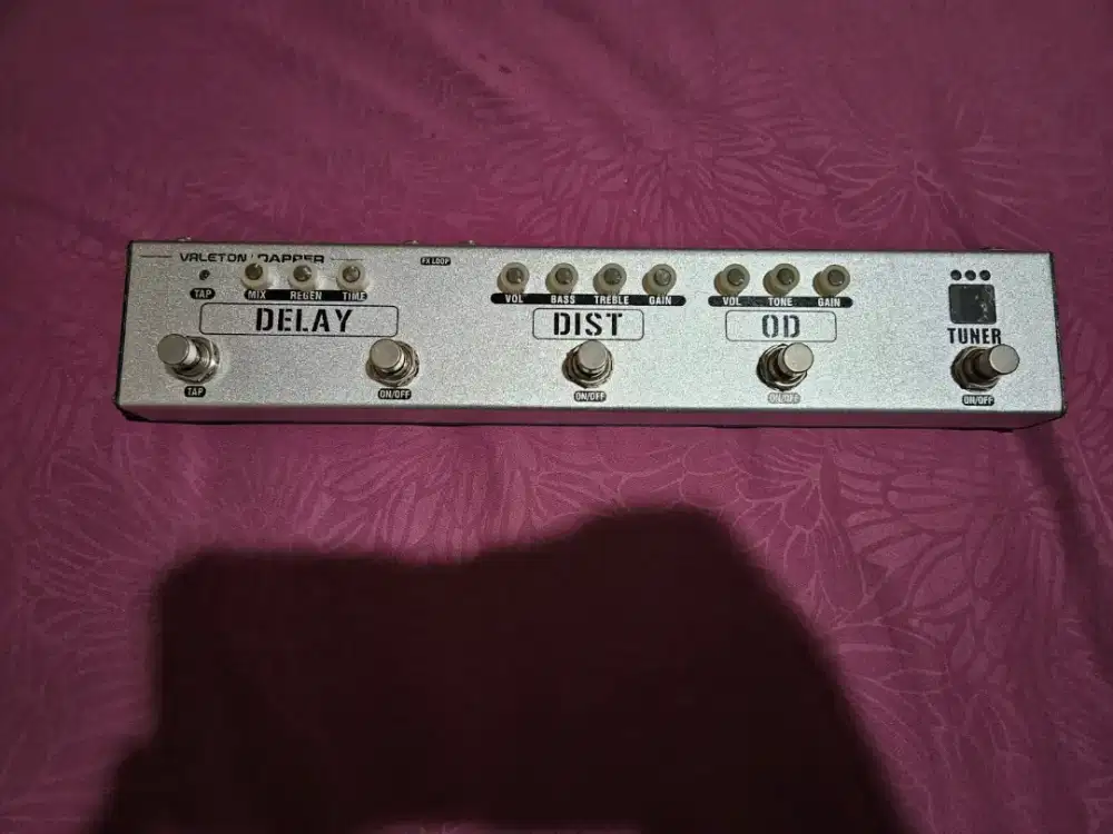 Pedal Multiefek Valeton Dapper Gitar Listrik