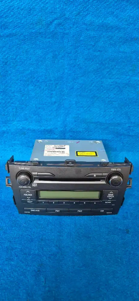 Audio Head unit original toyota corolo Altis