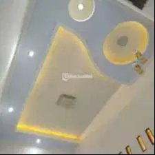 Plafon - Partisi Gypsum + Alumunium + Kaca + Cat + Murah & Mantap