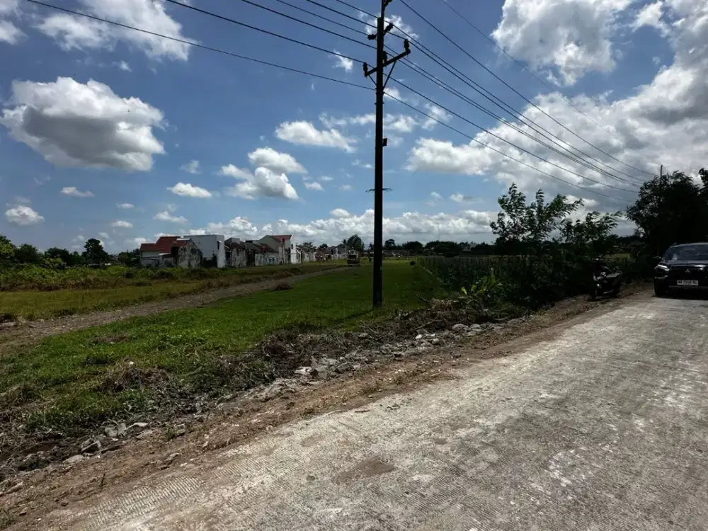 Tanah Jogja Godean 15 Menit Kota Jogja Dekat Sekolah Al-Azhar