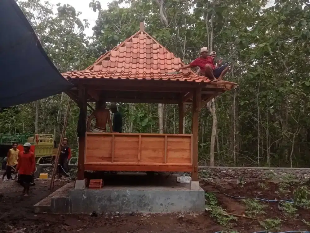 DIJUAL CEPAT TANAH PEKARANGAN LOKASI SELATAN TUGU PENSIL SENTOLO BONUS GASEBO DAN TANAMAN.JK4022