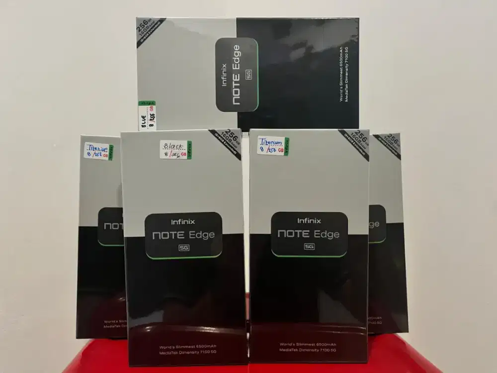 Infinix Note Edge 5G 8/256 Promo Murah New Segel
