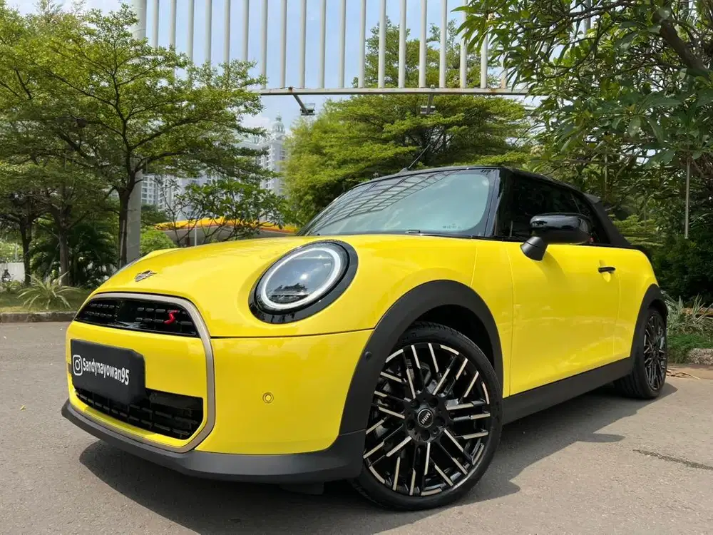 KM.5.000 MINI COOPER CABRIO CABRIOLET 2.0 S TURBO 2026/2025 YELLOW