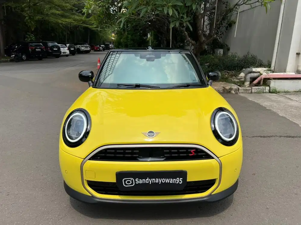 KM.5.000 MINI COOPER CABRIO CABRIOLET 2.0 S TURBO 2026/2025 YELLOW