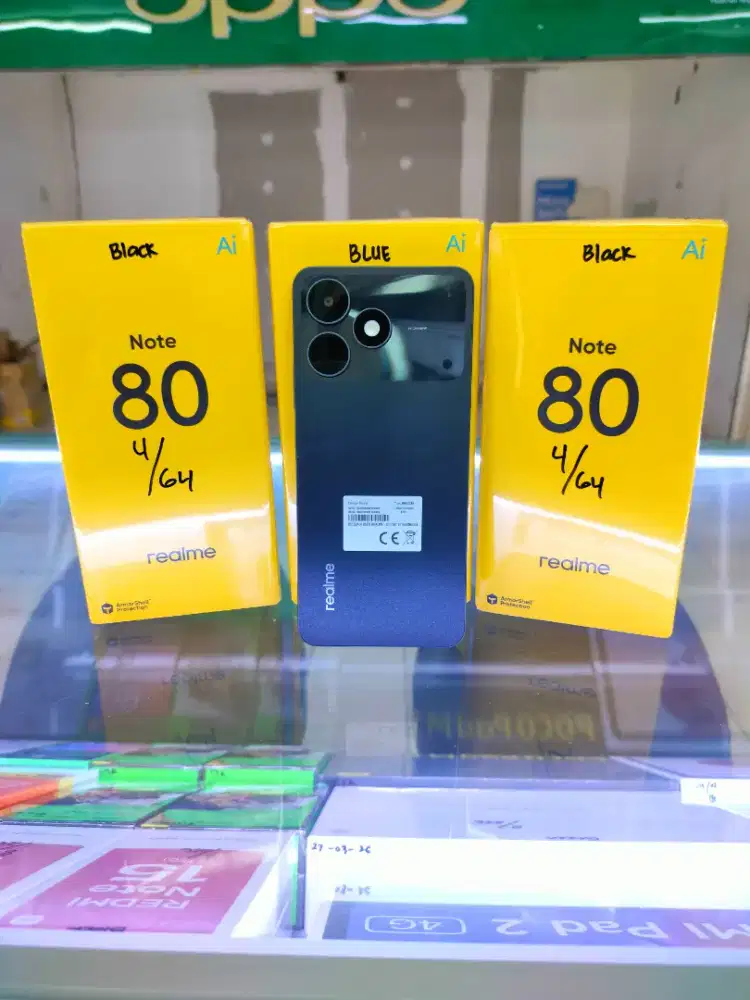Termurah Realme Note 80 Ram 4+64GB New Garansi Resmi