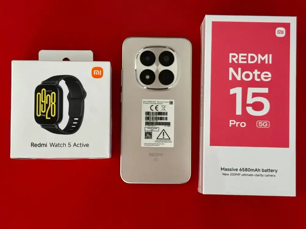 Xiaomi redmi kote 15 seris readi
