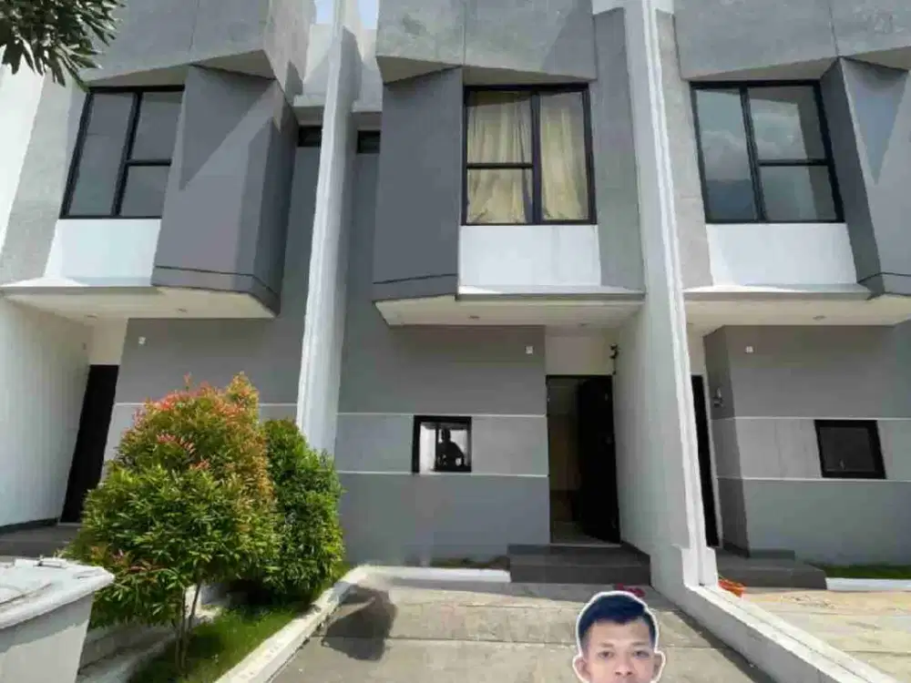 Rumah 2 Lantai Modern Full Furnish di Cimanggis Golf Estate selangkah ke Tol Cimanggis Jagorawi.
