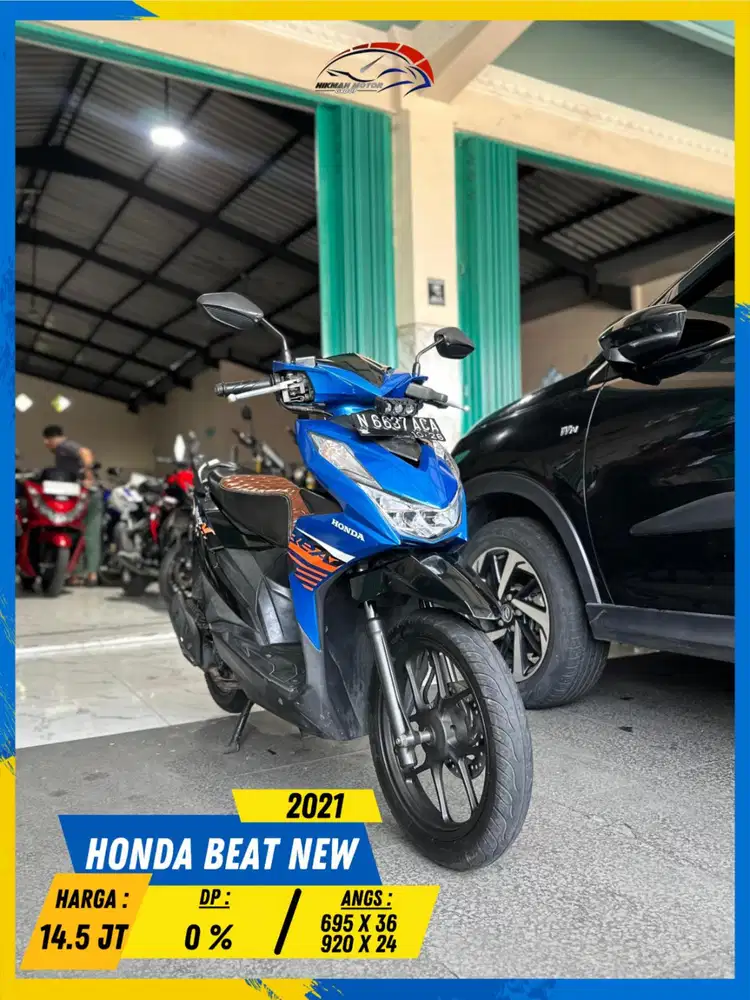HONDA BEAT NEW 2021 SIAP PANTAU BOLOH HIKMAH MOTOR KEPUH MALANG