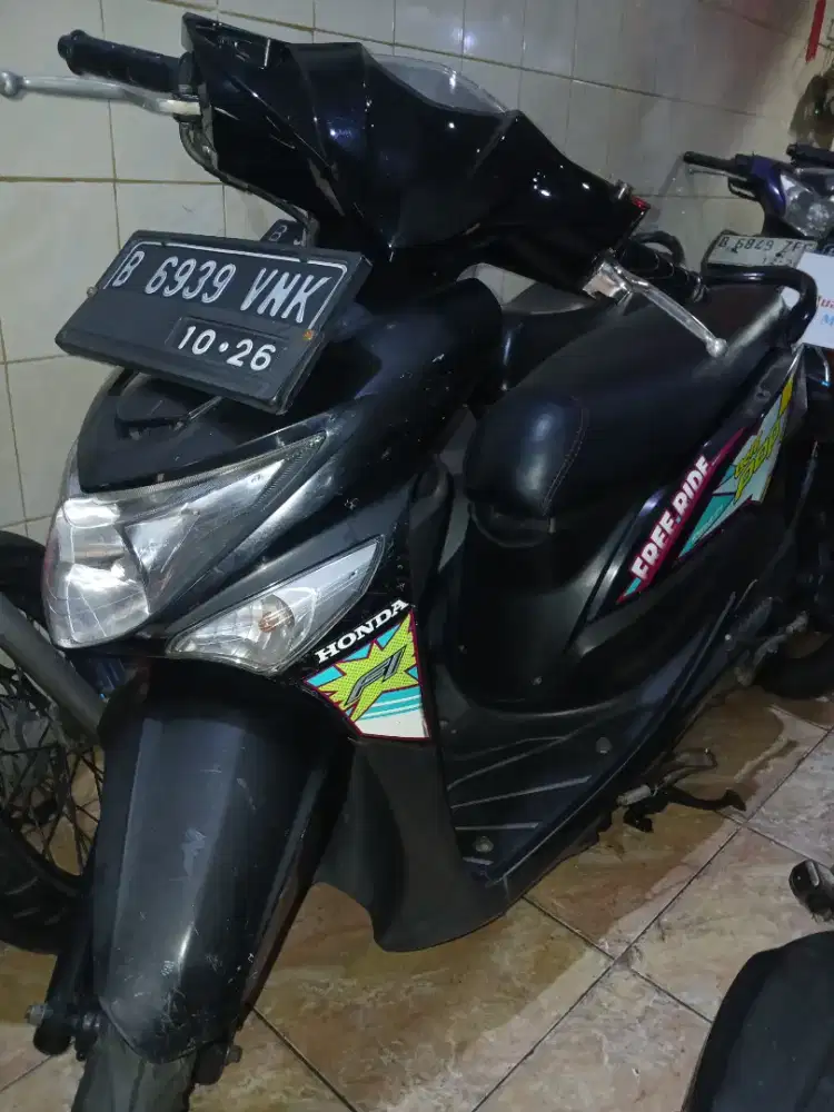 HONDA BEAT POP INJEK STATER HALUS DI GNG SAHARI ANCOL