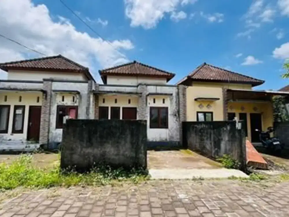 2 UNIT RUMAH 1 LANTAI DI PERUMAHAN CLUSTER SAMSAM TABANAN BALI