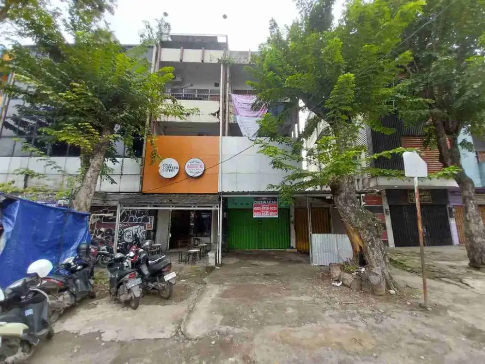 Disewakan Ruko KM 3 Jalan Jendral Sudirman Palembang